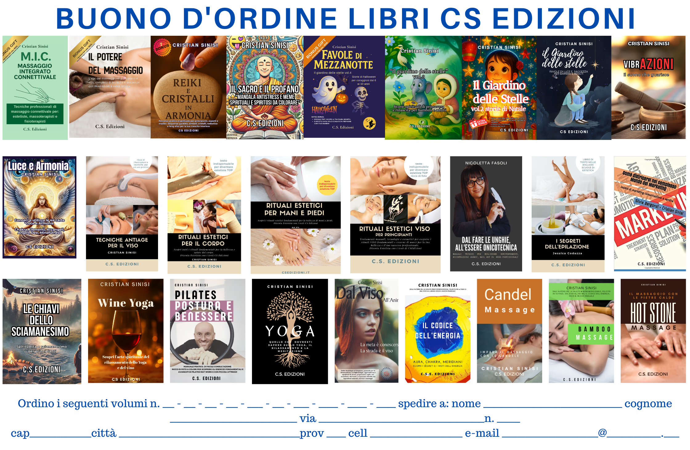 2025 volumi C.S. EDIZIONI - cristian sinisi 2025 volumi C.S. EDIZIONI - cristian sinisi